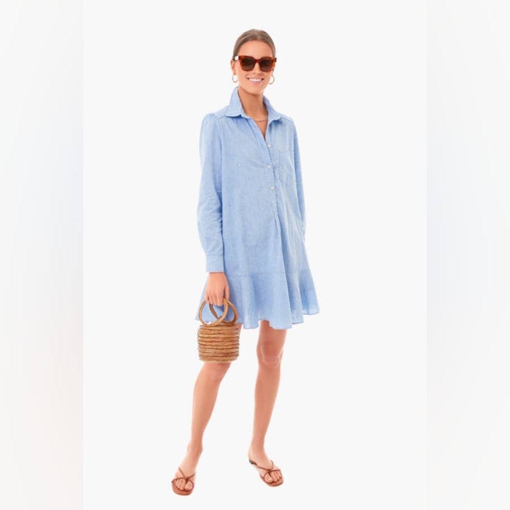 NWT Tuckernuck Chambray Callahan Shirt Dress M